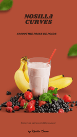 Recettes Smoothie Prise de Poids