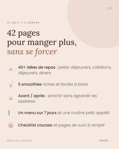 Petit Appétit, Grandes Formes