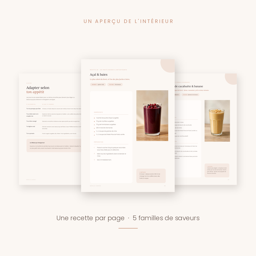 Smoothies Prise de Poids